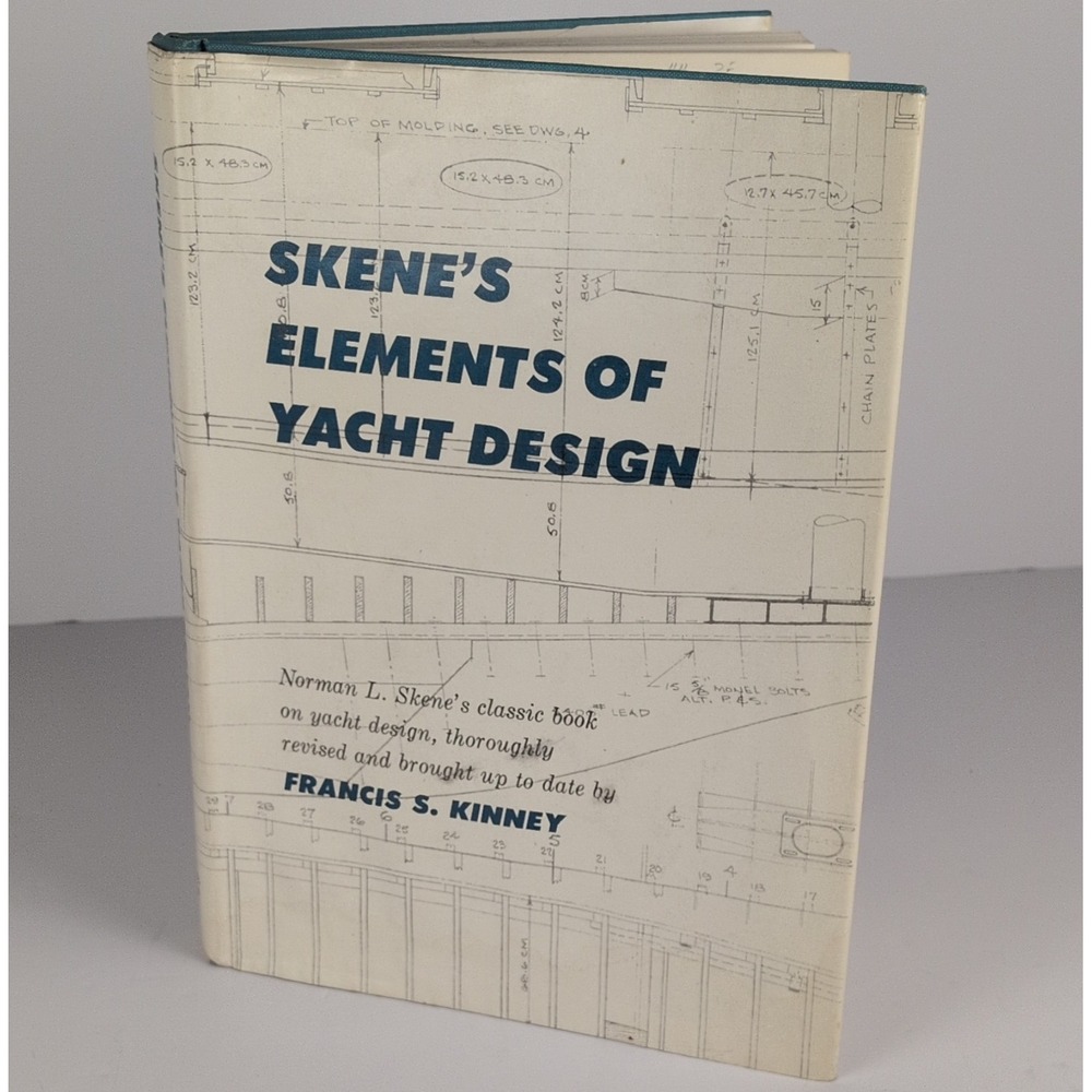 Skene's Elements of Yachting by Francis S. Kinney (Hardcover) 1962 Vintage